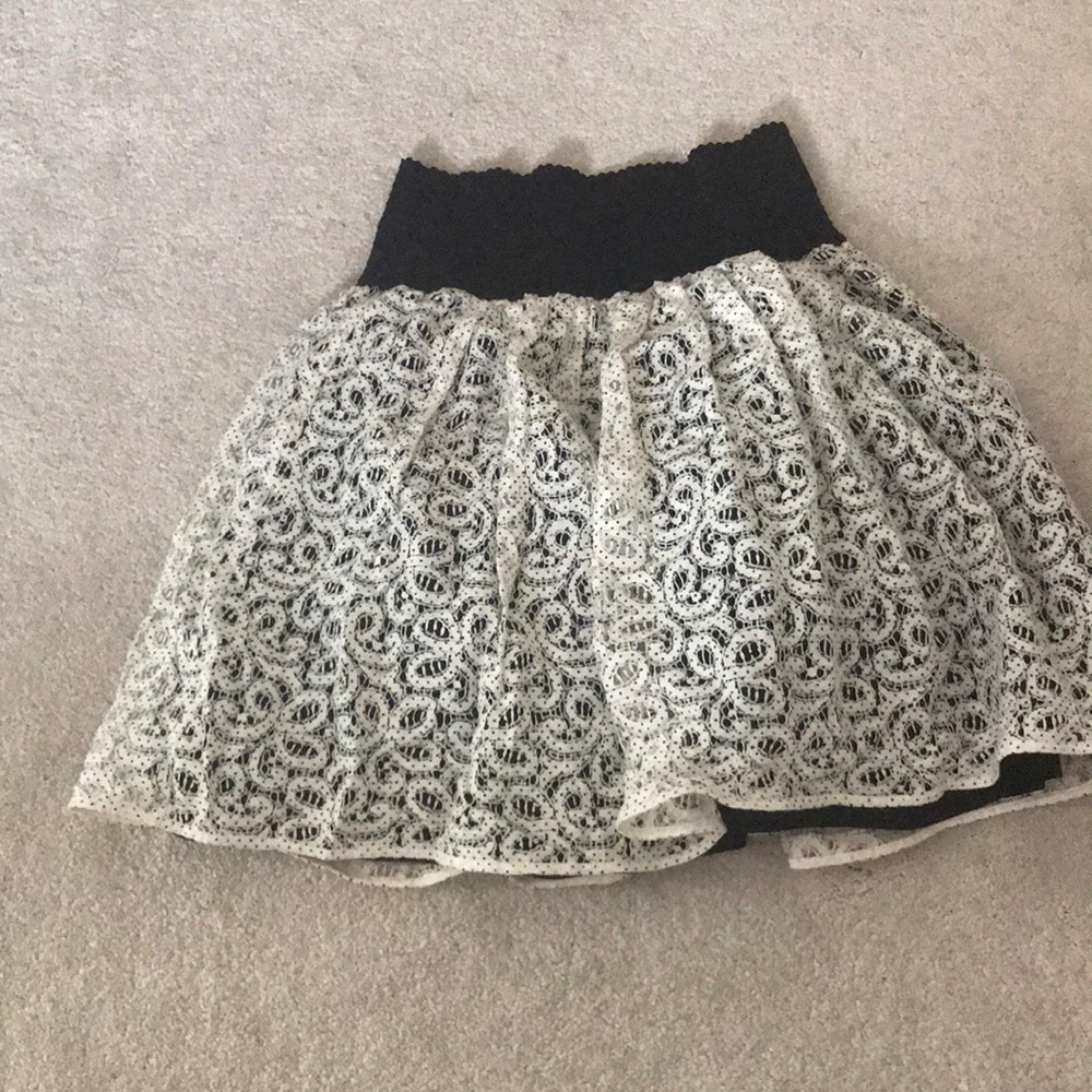 Frilly Anthropologie skirt
